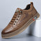Zapatos de Cuero Casual Transpirables para Hombre - Diseño Versátil