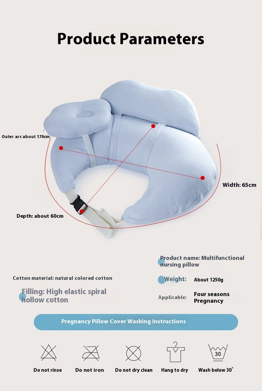 Almohada de Lactancia Portátil para el Hogar - Image 11