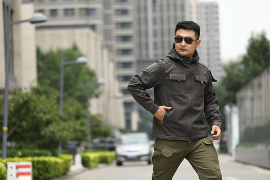 Chaqueta Táctica Camuflaje con Forro Polar para Deportes al Aire Libre - Image 30