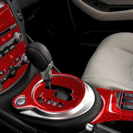 Piezas de Fibra de Carbono para Panel Central - Modificación Automotriz Premium