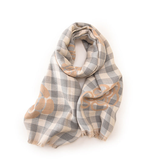 Bufanda Térmica Escocesa con Borlas - Protección Premium para Otoño e Invierno - Image 8