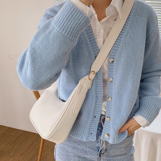 Bolso de Mano Retro Estilo Axilas con Gran Capacidad - Image 2