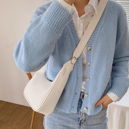 Bolso de Mano Retro Estilo Axilas con Gran Capacidad - Image 2