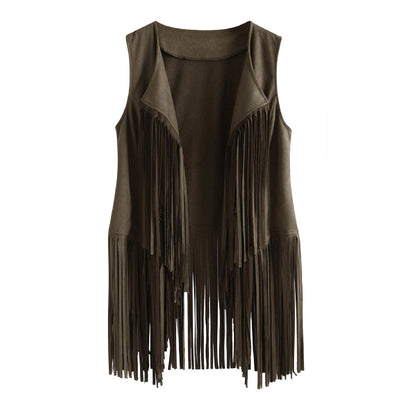Chaleco Sleeveless con Borlas para Mujer - Image 29