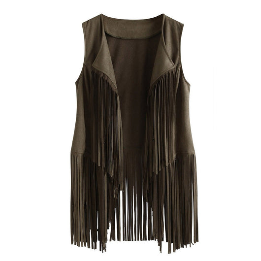 Chaleco Sleeveless con Borlas para Mujer - Image 29