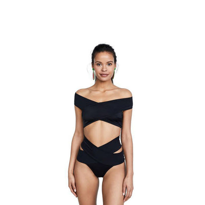 Bikini Cruzado de Dos Colores Diseño Sexy - Image 7
