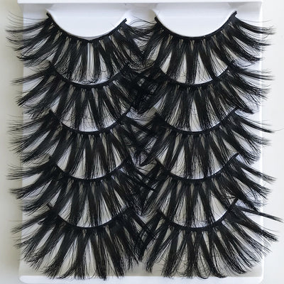 Pestañas de Visón Sintético Natural - Efecto Volumen y Largo - Image 18