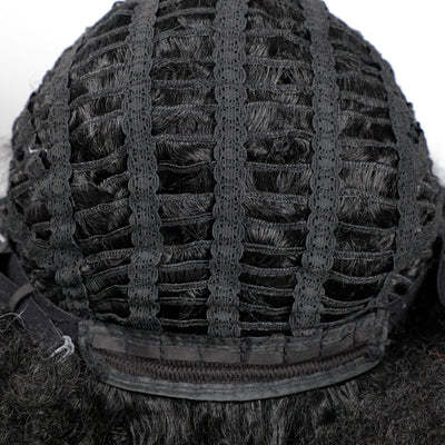 Peluca Rizada Voluminosa Efecto Explosivo - Cabello Corto Esponjoso - Image 5