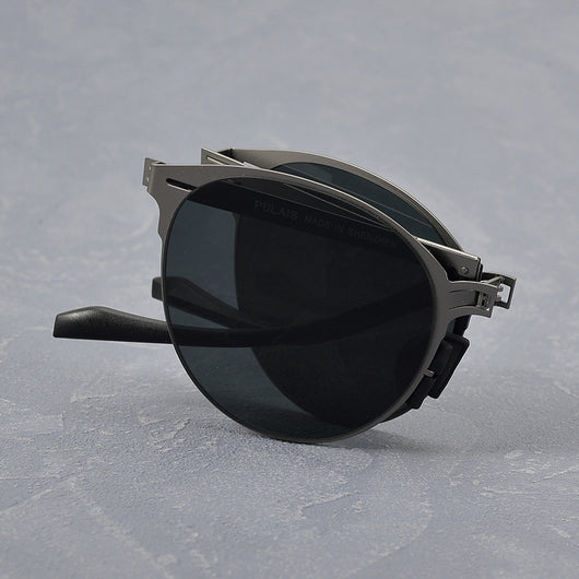 Gafas de Sol Vintage Plegables para Hombre en Acero Inoxidable - Image 24