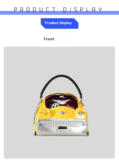 Bolso Cartera Diseño Auto Adorable - Image 8