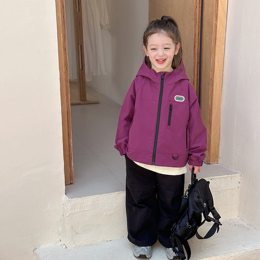 Chaqueta Deportiva Infantil con Capucha - Diseño Holgado para Exterior - Image 7