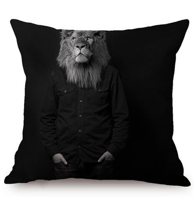 Funda de Almohada para Auto Serie Lobo Animal 3D Explosiva - Image 8