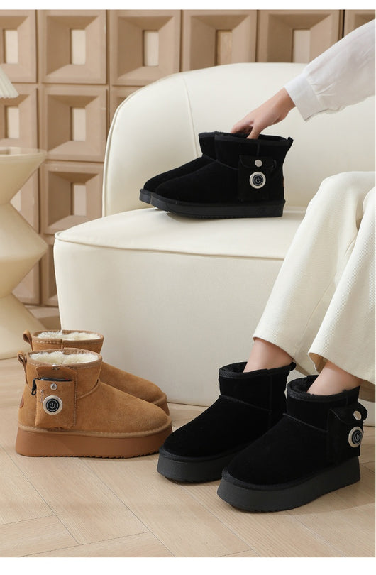 Botas Térmicas Eléctricas con Forro de Lana - Impermeables para Hombre y Mujer - Image 14