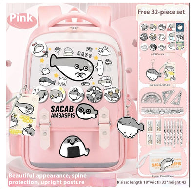 Mochila Escolar Ergonómica Turtle - Gran Capacidad y Alivio de Carga - Image 9