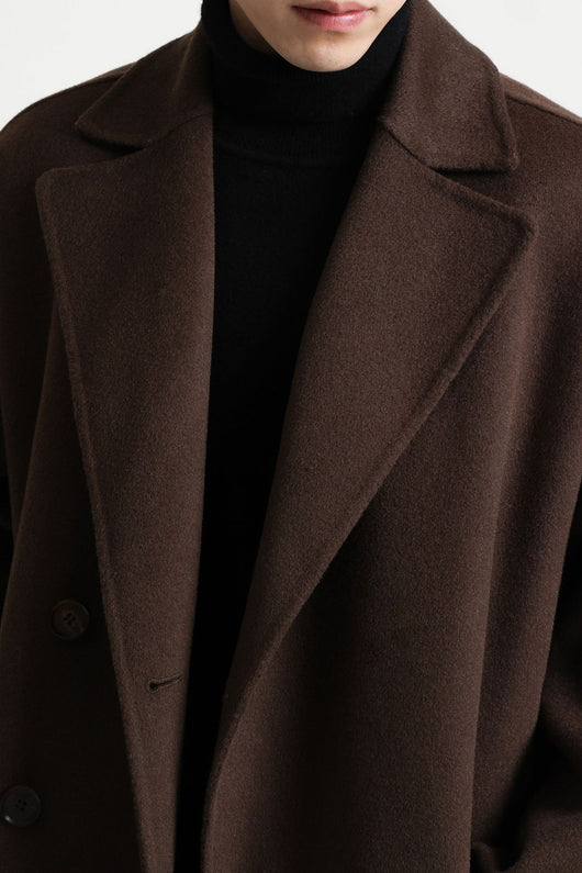 Abrigo de Lana Doble Faz para Hombre - Elegancia y Calidez - Image 23