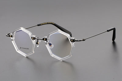 Gafas Retro Ultraligeras de Titanio Puro con Lentes para Miopía - Image 6