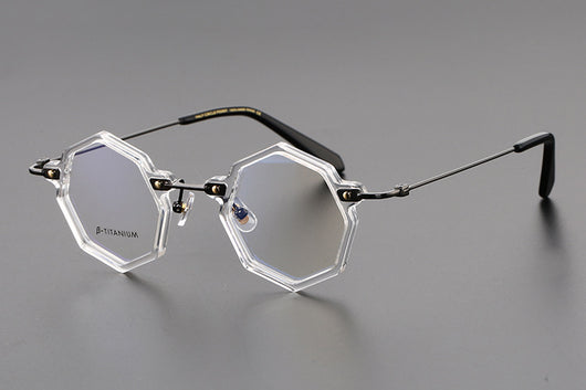 Gafas Retro Ultraligeras de Titanio Puro con Lentes para Miopía - Image 6