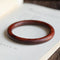 Literary Retro Ethnic Style Simple Bracelet Blood Sandalwood Inner diameter 54