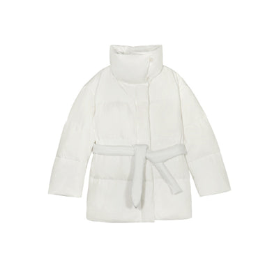 Chaqueta Casual de Plumón de Pato Blanco - Image 12