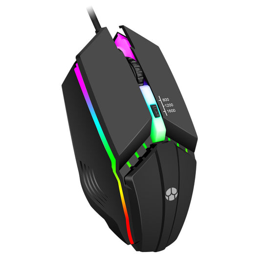 Ratón Gaming USB con Iluminación LED para Competencia - Image 10