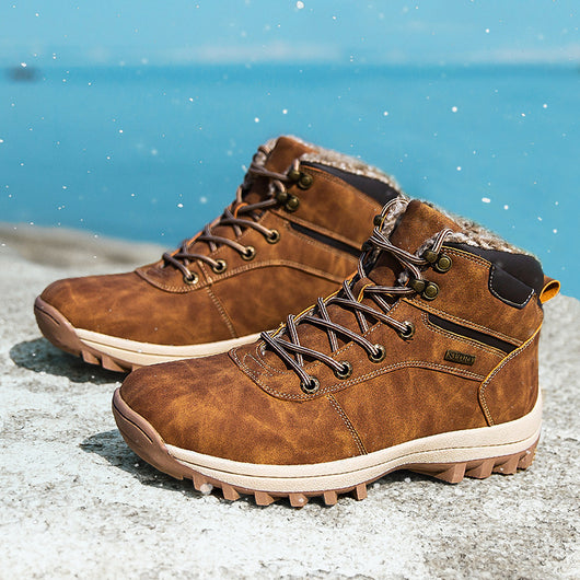 Botas Martin de Invierno con Forro Polar - Diseño Versátil para el Clima Frío - Image 12