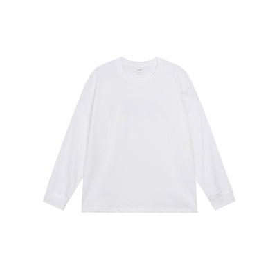 Camiseta Manga Larga Básica de Algodón Puro para Hombre - Image 6