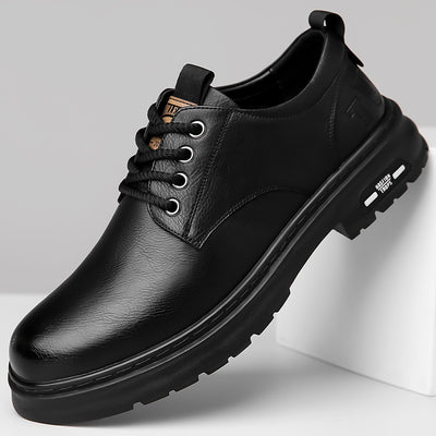 Zapatos Casuales de Cuero para Hombre con Diseño Retro - Image 13