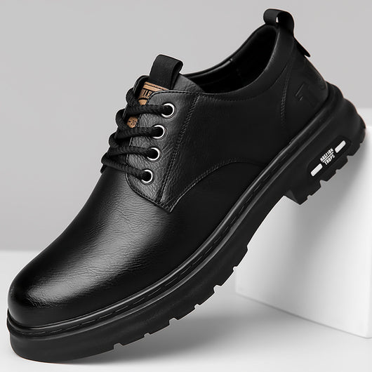 Zapatos Casuales de Cuero para Hombre con Diseño Retro - Image 13