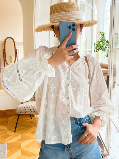 Blusa Manga Larga con Diseño Sofisticado para Mujer - Image 9