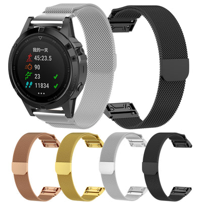 Correa Milan de Liberación Rápida para Garmin Fenix 8/6X y Enduro 3 - Image 8