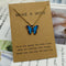 Simple Clavicle Chain Alloy Butterfly Jewelry 1 Estilo