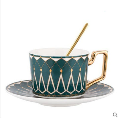 Set de Taza de Té Negro Aromático de Lujo para la Tarde - Image 12