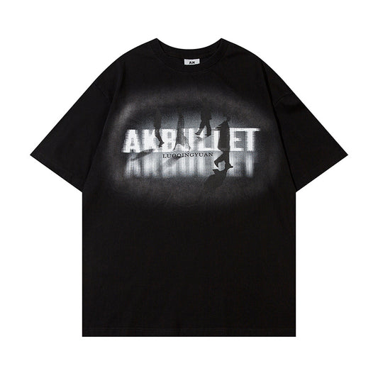 Camiseta Negra de Manga Corta para Hombre - Estilo Minimalista - Image 2
