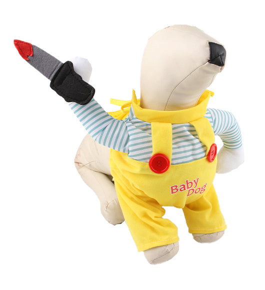 Disfraz de Gato Asesino Amarillo - Ropa Creativa para Mascotas - Image 15