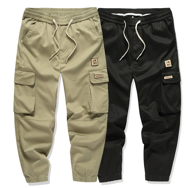Pantalones Casuales Versátiles con Múltiples Bolsillos para Hombre