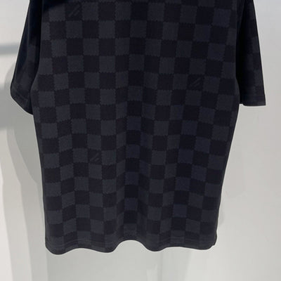Playera de Pareja Estilo Hong Kong con Estampado Casual Verano Negro - Image 7