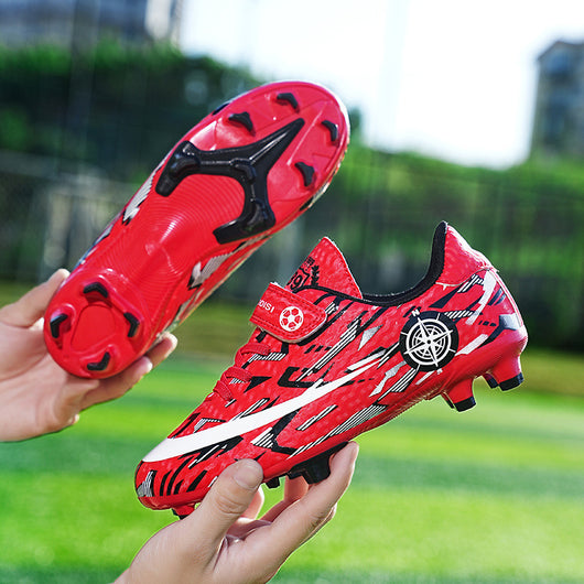 Botines de Fútbol Infantiles con Velcro y Tacos - Image 7