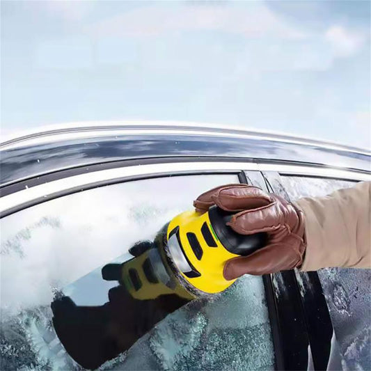 Rascador Eléctrico para Hielo y Nieve de Auto con Descongelante