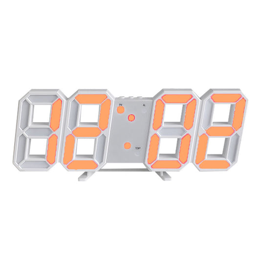 Reloj de Pared Digital LED con Alarma, Temperatura y Termómetro - Image 8