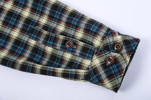 Camisa de Cuadros Gruesa y Cálida - Manga Larga Suelta y Cómoda - Image 17