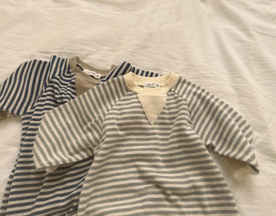 Buzo Infantil de Rayas con Cuello Redondo y Mangas Largas - Image 12