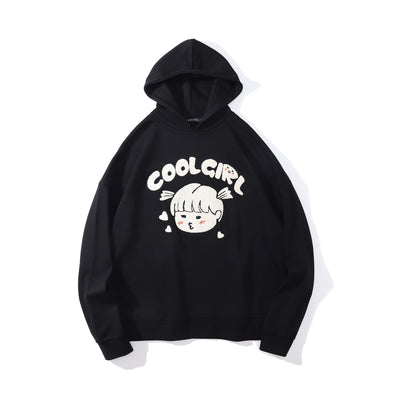 Sudadera Holgada con Capucha y Diseño Cartoon - Algodón Suave - Image 9