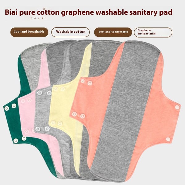 Protectores Absorbentes con Grafeno - Almohadillas Sanitarias Antibacterianas Impermeables para Adultos Mayores