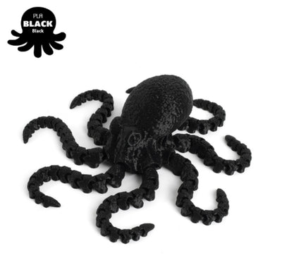 Pulpo Articulado con Impresión Adorable - Juguete Flexible - Image 5