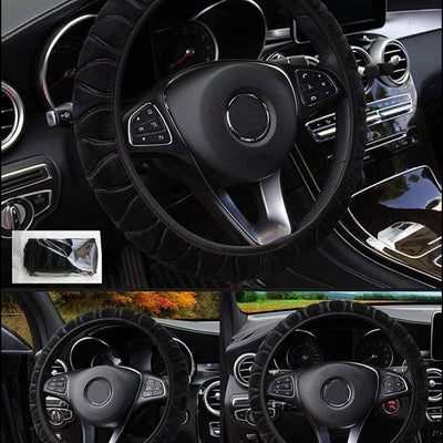 Funda de Volante Térmica de Peluche Corto - Agarre Antideslizante - Image 20
