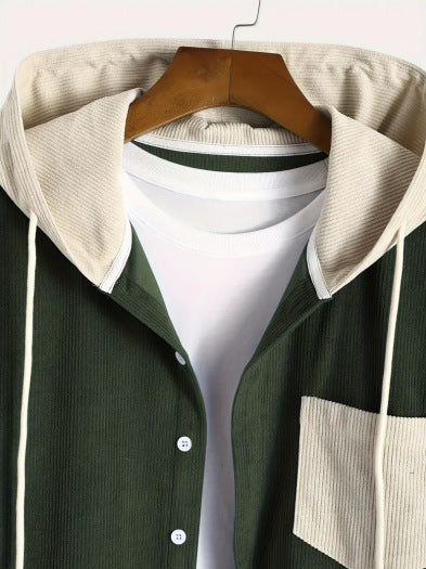 Sudadera con Capucha Waffle Texturizada - Conjunto Dos Piezas Moderno - Image 15