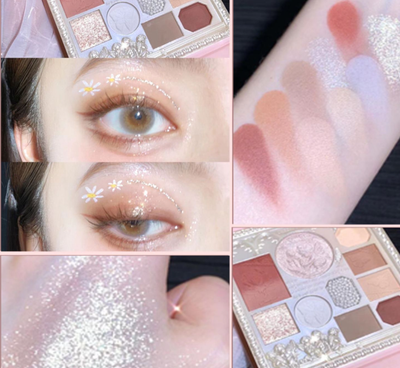 Paleta Multiusos: Sombras, Rubor e Iluminador Todo en Uno - Image 11