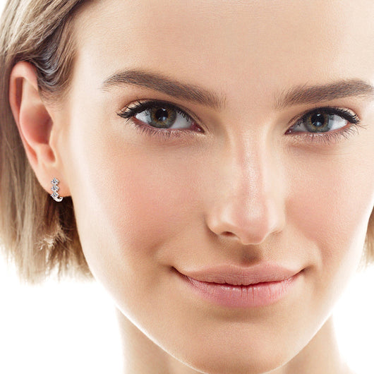 Aretes de Moissanita para Mujer - Elegancia y Sofisticación - Image 4