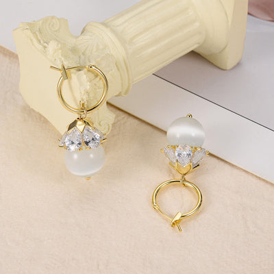 Aretes de Mariposa con Ópalo para Mujer - Image 9