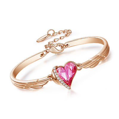 Pulsera Alas de Ángel Rosa - Image 3